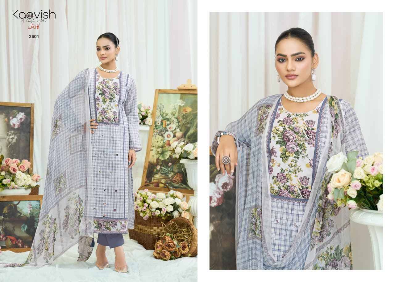 SYRAA By Kaavish 2601 to 2604 Series Beautiful Festive Suits Colorful Stylish Fancy Casual Wear & Ethnic Wear PURE LAWN COTTON Dresses At Wholesale Price